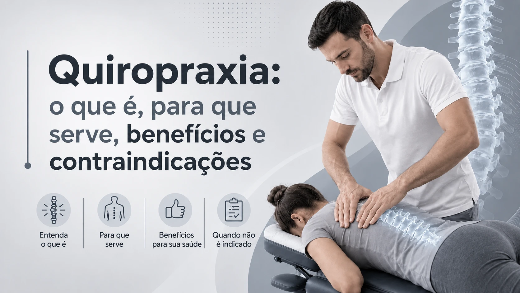 Ilustração sobre quiropraxia e ajuste na coluna Ilustração sobre quiropraxia e ajuste na coluna